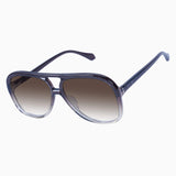 VALLEY EYEWEAR - Bang - Smoky Quartz Fade w. Gun Metal Trim/ Brown Gradient Lens