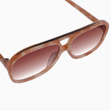 VALLEY EYEWEAR - Bang Bang - Pastel Tort w. Gold Metal / Dark Orange Gradient Lens