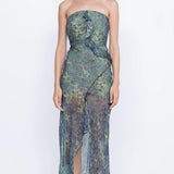 BEC + BRIDGE - Opal Strapless Maxi Dress - Nouveau Bleue