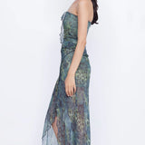 BEC + BRIDGE - Opal Strapless Maxi Dress - Nouveau Bleue