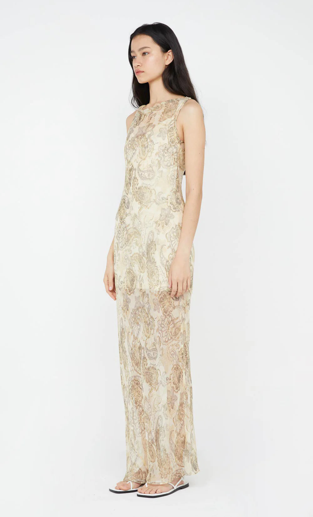 BEC + BRIDGE - Shyla Boat Neck Dress - Faded Paisley Gigi Belle Boutique BEC + BRIDGE - Shyla Boat Neck Dress - Faded Paisley Gigi Belle Boutique