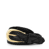 Sancia - Brindisi Woven Belt - Vegetable Black