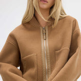 BÜBISH - Bonnie Bomber Jacket - Walnut