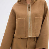 BÜBISH - Bonnie Bomber Jacket - Walnut