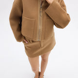 BÜBISH - Bonnie Bomber Jacket - Walnut