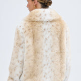 BUBISH - Chelsea Faux Fur Jacket - Neutral