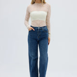 BÜBISH - Frankie Lace Top - Ivory