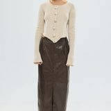 BUBISH - Rosette Cardigan - Oatmeal