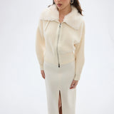 BUBISH - Ruby Knit Cardigan - Ivory