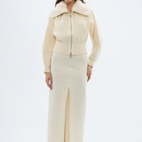 BUBISH - Ruby Knit Cardigan - Ivory
