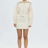 BUBISH - Ruby Knit Cardigan - Ivory