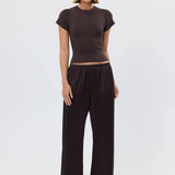BUBISH - Tori Knit Top - Chocolate