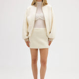 BÜBISH- Alanna Boucle Bomber- Oatmeal