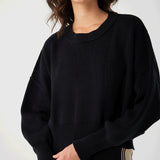 ARCAA - Harlo Cropped Sweater - Black