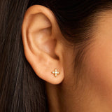 BY CHARLOTTE - Live in Light Stud Earrings | Gold