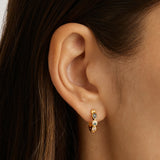 BY CHARLOTTE - Protection Of Eye Hoops | Gold