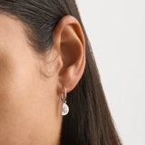 BY CHARLOTTE - Lotus Hoops | Silver