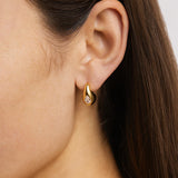 BY CHARLOTTE - Dewdrop Small Earrings | Gold