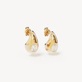 BY CHARLOTTE - Dewdrop Small Earrings | Gold