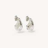 BY CHARLOTTE - Dewdrop Earrings | Silver