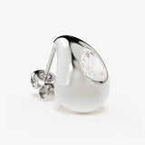 BY CHARLOTTE - Dewdrop Earrings | Silver