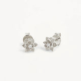 BY CHARLOTTE - Bloom Within Lotus Studs | Silver