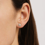 BY CHARLOTTE - Bloom Within Lotus Studs | Silver