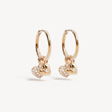 BY CHARLOTTE - You Have My Heart Hoops | Gold