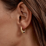 BY CHARLOTTE - My Moon, My Stars Hoops | Gold