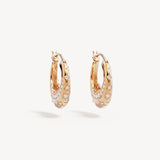 BY CHARLOTTE - My Moon, My Stars Hoops | Gold