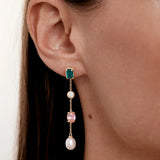 BY CHARLOTTE - You Are Infinite Drop Chain Earrings | Gold