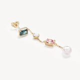 BY CHARLOTTE - You Are Infinite Drop Chain Earrings | Gold