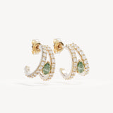 BY CHARLOTTE - Aura Illusion Hoop | Gold