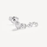BY CHARLOTTE - Guided By The Stars Drop Earrings | Silver