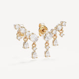 BY CHARLOTTE - Cosmic Whisper Ear Crawler | Gold