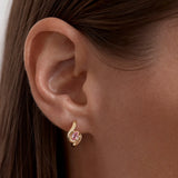 BY CHARLOTTE - Embrace Love Hoops | Gold