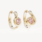 BY CHARLOTTE - Embrace Love Hoops | Gold