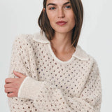 ROWIE - Chanti Boucle Knit Jumper - Sand