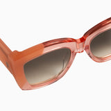VALLEY EYEWEAR - Coltrane - Transparent Pink w. Blush Corners / Brown Gradient Lens