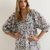 AUGUSTE - Audrey Midi Dress - Purple