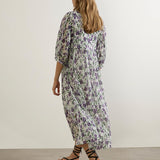 AUGUSTE - Audrey Midi Dress - Purple