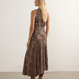 AUGUSTE - Rochelle Midi Dress - Leopard
