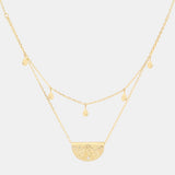 BY CHARLOTTE -  Blessed Lotus Necklace