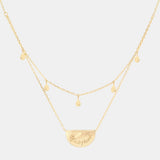 BY CHARLOTTE -  Blessed Lotus Necklace