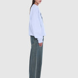 ENA PELLY - Mila Oversized Sweater - Mid Grey