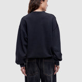 ENA PELLY - Mixed Animal Sweatshirt - Vintage Black