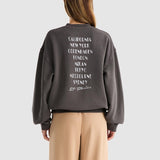 ENA PELLY - Pelly Tour Sweatshirt - Smoke
