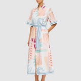KIVARI - Yali Midi Dress - Pink