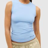 P.E NATION - Foundation Muscle Tank - Cornflower Blue