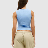 P.E NATION - Foundation Muscle Tank - Cornflower Blue